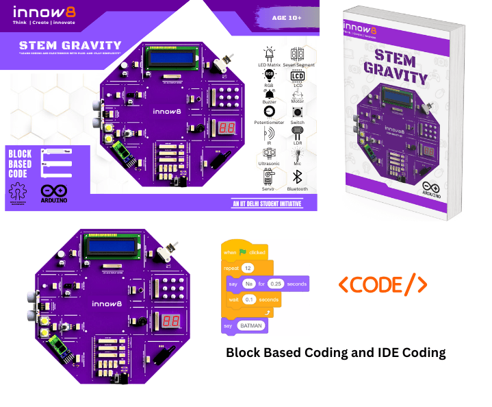 STEM Gravity Kit Build Arduino Projects with Plug-and-Play