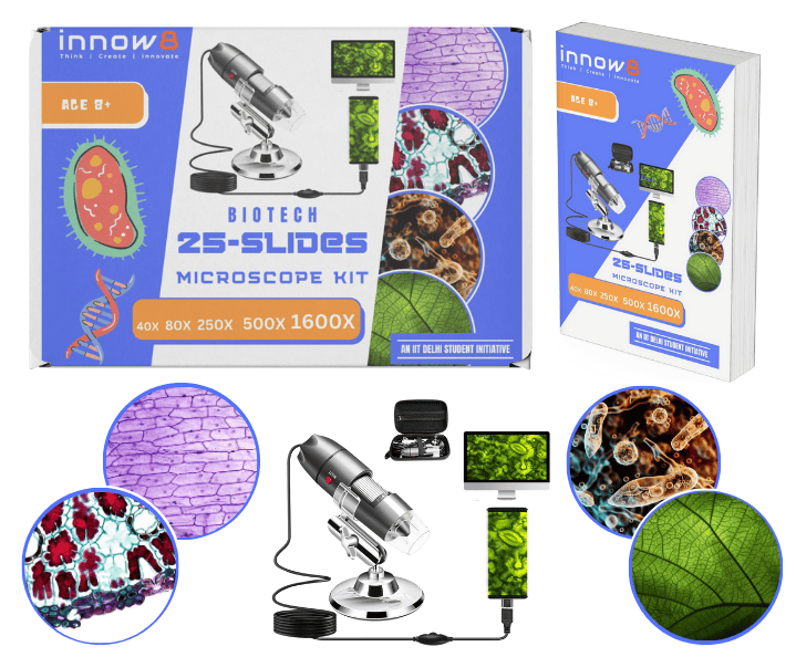 BioTech Explorer Kit | Digital Microscope Learning Kit for Life Sciences | Easy-to-Use, Connect & Play BioTech Explorer Kit | Digital Microscope Learning Kit for Life Sciences | Easy-to-Use, Connect & Play