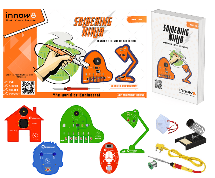 Soldering Ninja Kit | Learn Precision Soldering with 6 DIY PCBs | SDG Goal: Quality Education Soldering Ninja Kit | Learn Precision Soldering with 6 DIY PCBs | SDG Goal: Quality Education